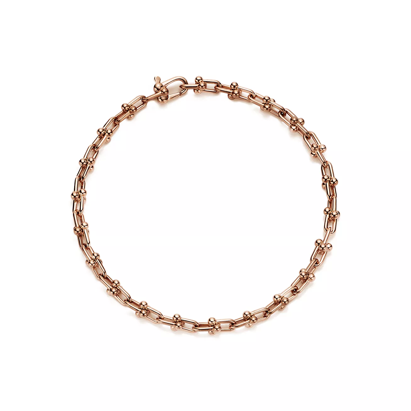 Micro Link Bracelet 18K rose gold--GaiYalun