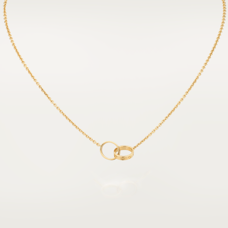 LOVE Necklace 18K Yellow Gold--GaiYalun