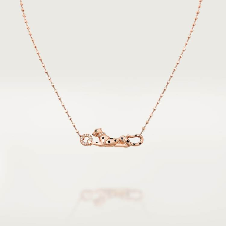 PANTHÈRE DE CARTIER Cartier Cheetah Necklace 18K Rose Gold--GaiYalun