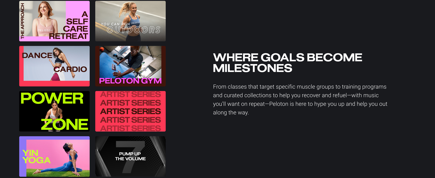 Where goals become milestones