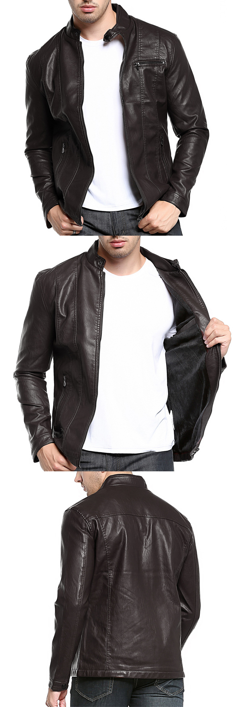 Best Quality Custom Winter Heated Luxury Discovery Expedition Flight Long Real  Leather Jacket Men Black