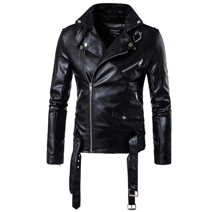 New coats men's Leather jackets Coat Motorcycle Bikers Jacket Large Size Male PU men Leather Clothes Leather Jacket men