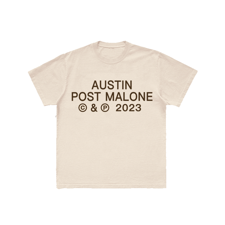 Post Malone AUSTIN Photo Tour T-Shirt