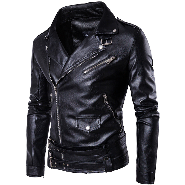 New coats men's Leather jackets Coat Motorcycle Bikers Jacket Large Size Male PU men Leather Clothes Leather Jacket men