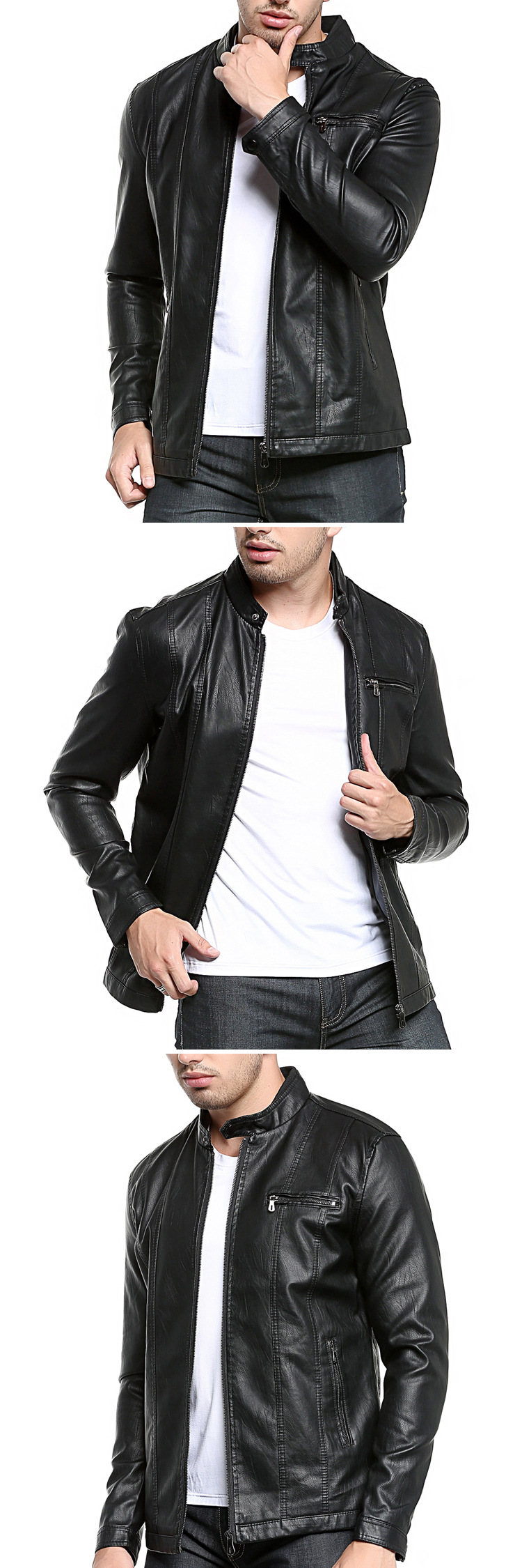 Best Quality Custom Winter Heated Luxury Discovery Expedition Flight Long Real  Leather Jacket Men Black