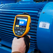 fluke, thermal image, thermal camera, TiS75+