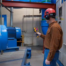 fluke, thermal image, thermal camera, TiS75+