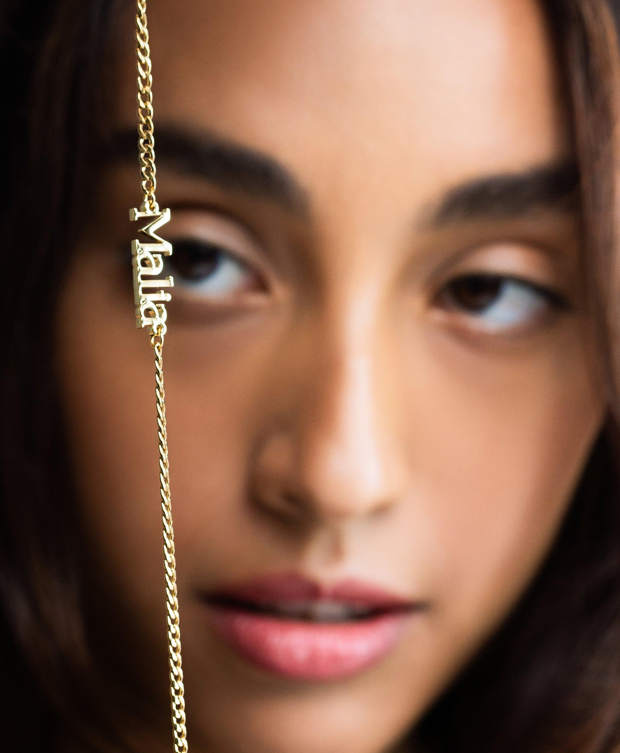 Curb Name Bracelet 18ct Gold Vermeil curb-name-bracelet-18ct-gold-vermeil